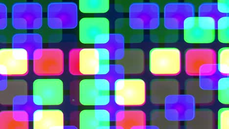 led bokeh cube background 76