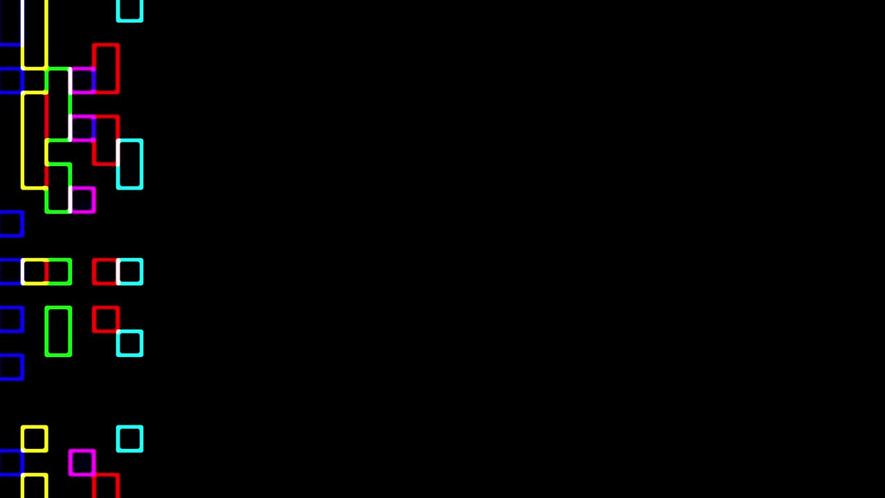 cuadrados multicolores patrón deslizante