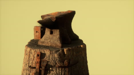 Old-rusty-anvil-from-the-village-forge