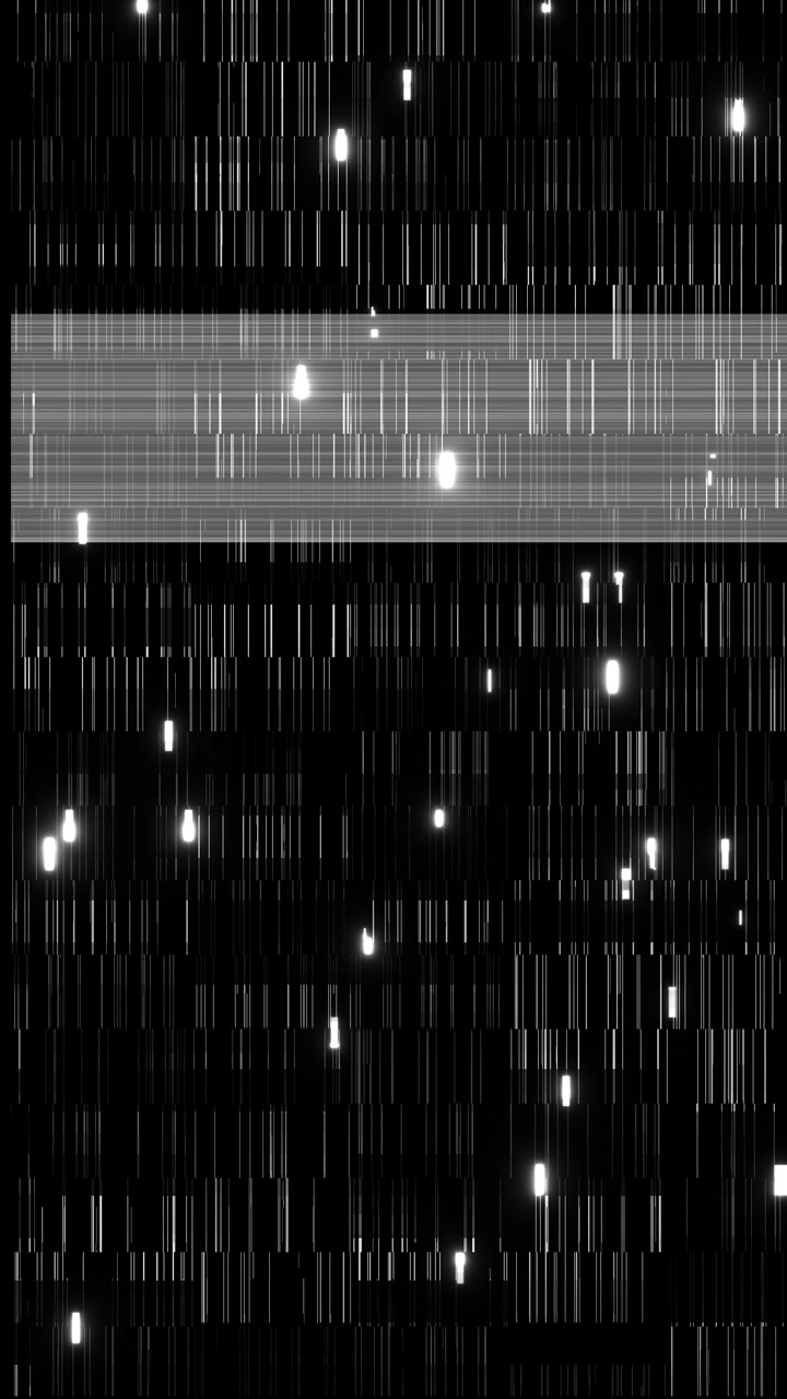 Banding and soft signal fade effect minimal glitch texture delivers cinematic suspense mood
