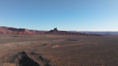 drone shot of unique southwest canyon formations