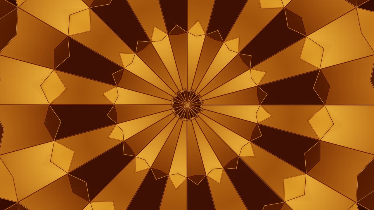 매우 다채롭고 특이한 물체의 애니메이션 - 칼레도스코프 vj 루프