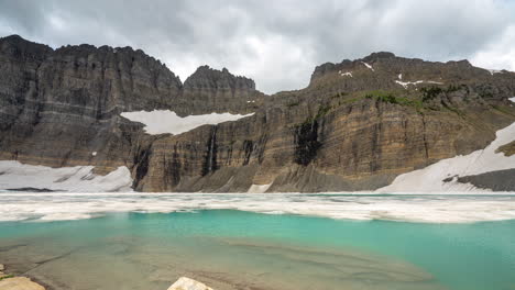 grinnell glacier, montana usa