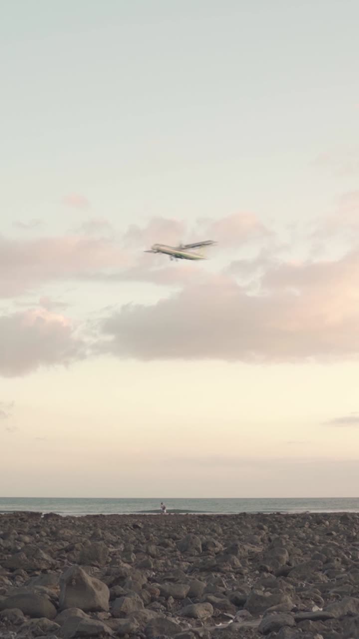 Coastal Scene with Person