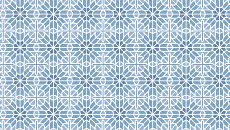 seamless portugal or spain azulejo wall tile background animation scrolling right