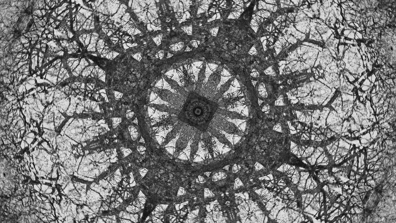 árboles en simetría - en bucle