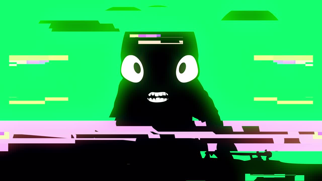 bailarín de dibujos animados de discoteca