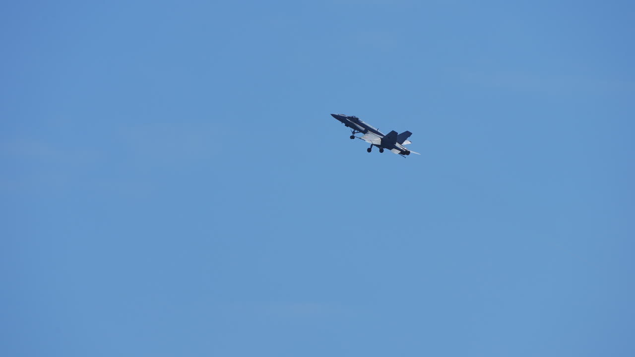 Fighter jets in the sky