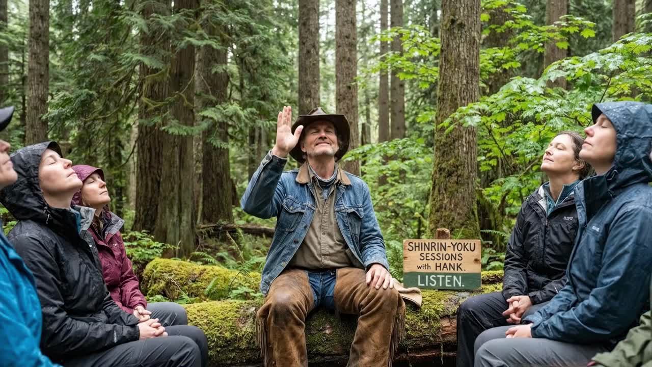 Shinrin-Yoku Sessions with Hank in the Forest