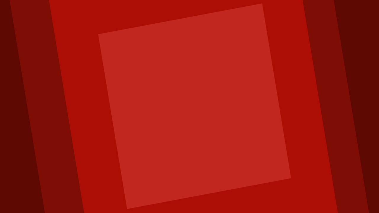 ⁇ 색 배경에 여러 개의 빨간 사각형의 애니메이션