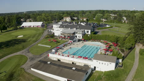 1912-Club-De-Campo---Reunión-De-Plymouth,-Pa---Tiro-De-Drone