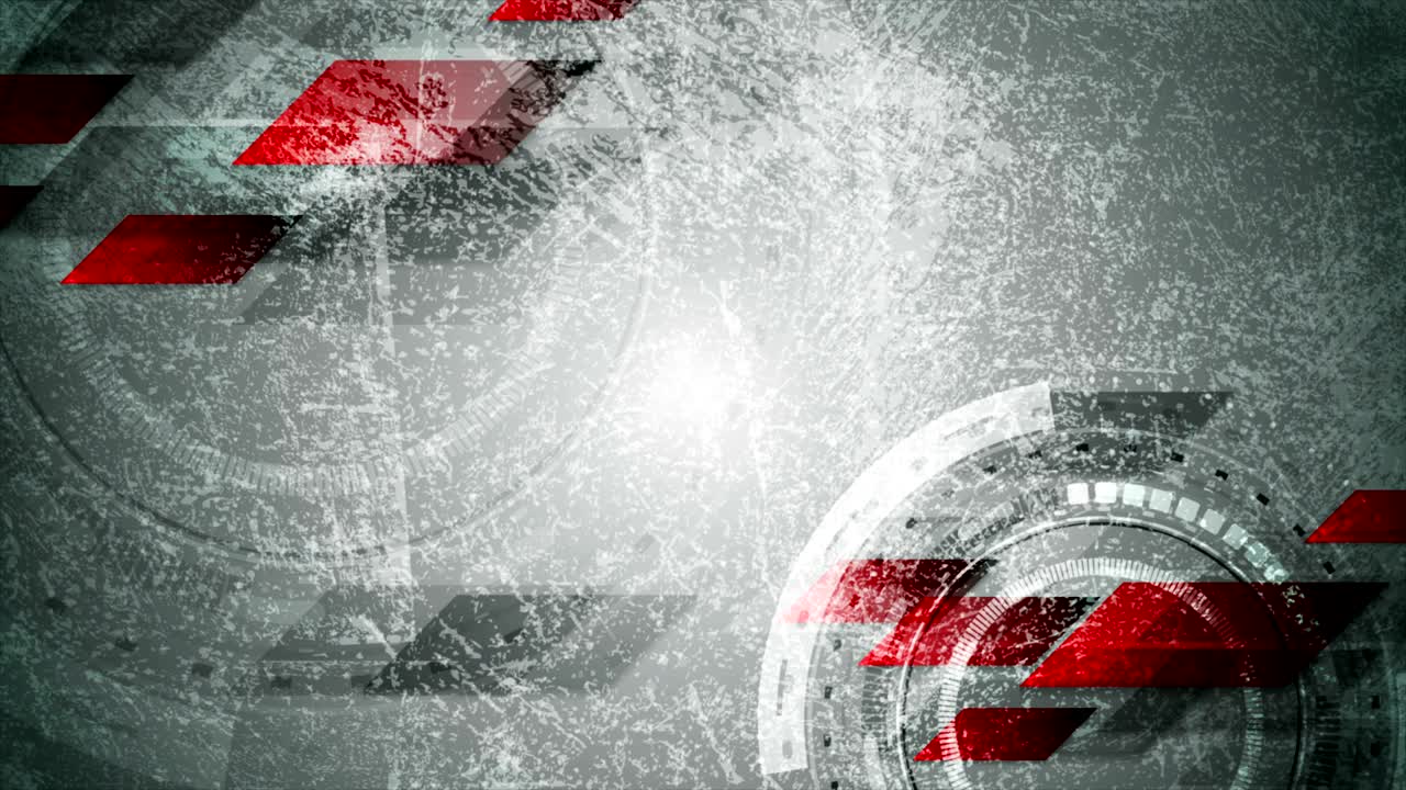 animación de video abstracto de textura tech grunge