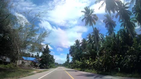 riding in thailand on the motorbike. (hyperlapse different road 8)
