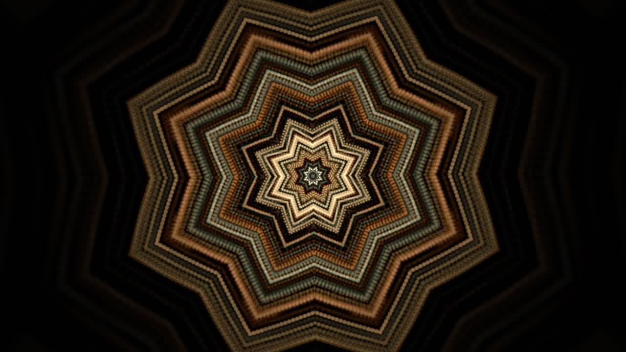Modello geometrico astratto del mandala
