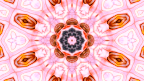 movimiento de fondo de kaleidoscopio abstractamente colorido