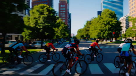 city bike race