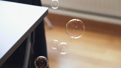 flying bubbles