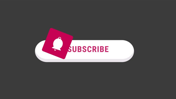 Subscribe Button with Bell Notification