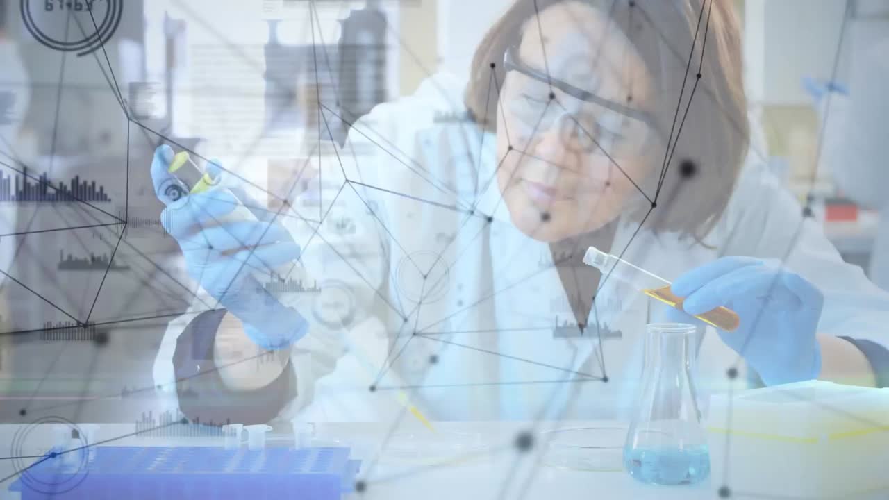 실험실에서 백인 여성 과학자에 대한 연결 네트워크의 활성화