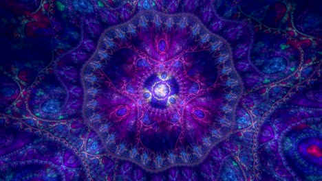 mosaico de rayos abstractos 4k