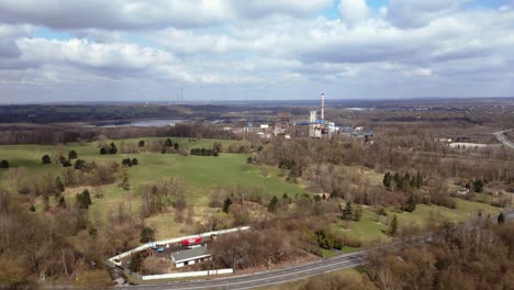 aerial view