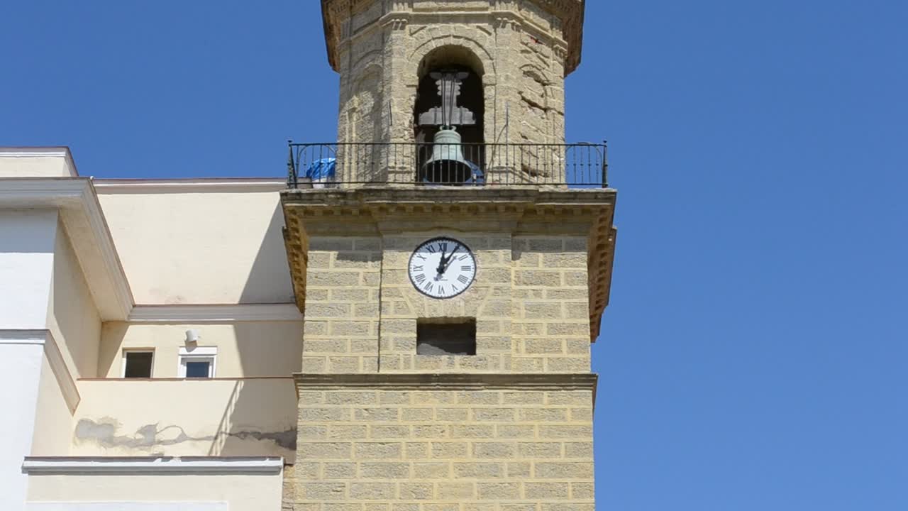 Cidade de Cádis, Espanha, Andaluzia. Ruas de Cádis