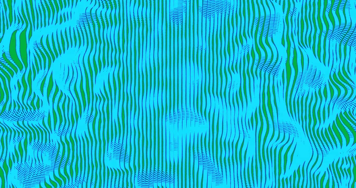Animation of blue wave pattern on transparent background