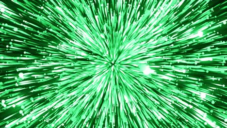 abstract green light burst background