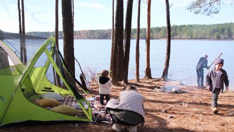 a touching family camping adventure unfolds by a quiet lake moments of laughter fellowship a touching family camping adventure unfolds by a quiet lake moments of laughter fellowship highlight their unforgettable memories