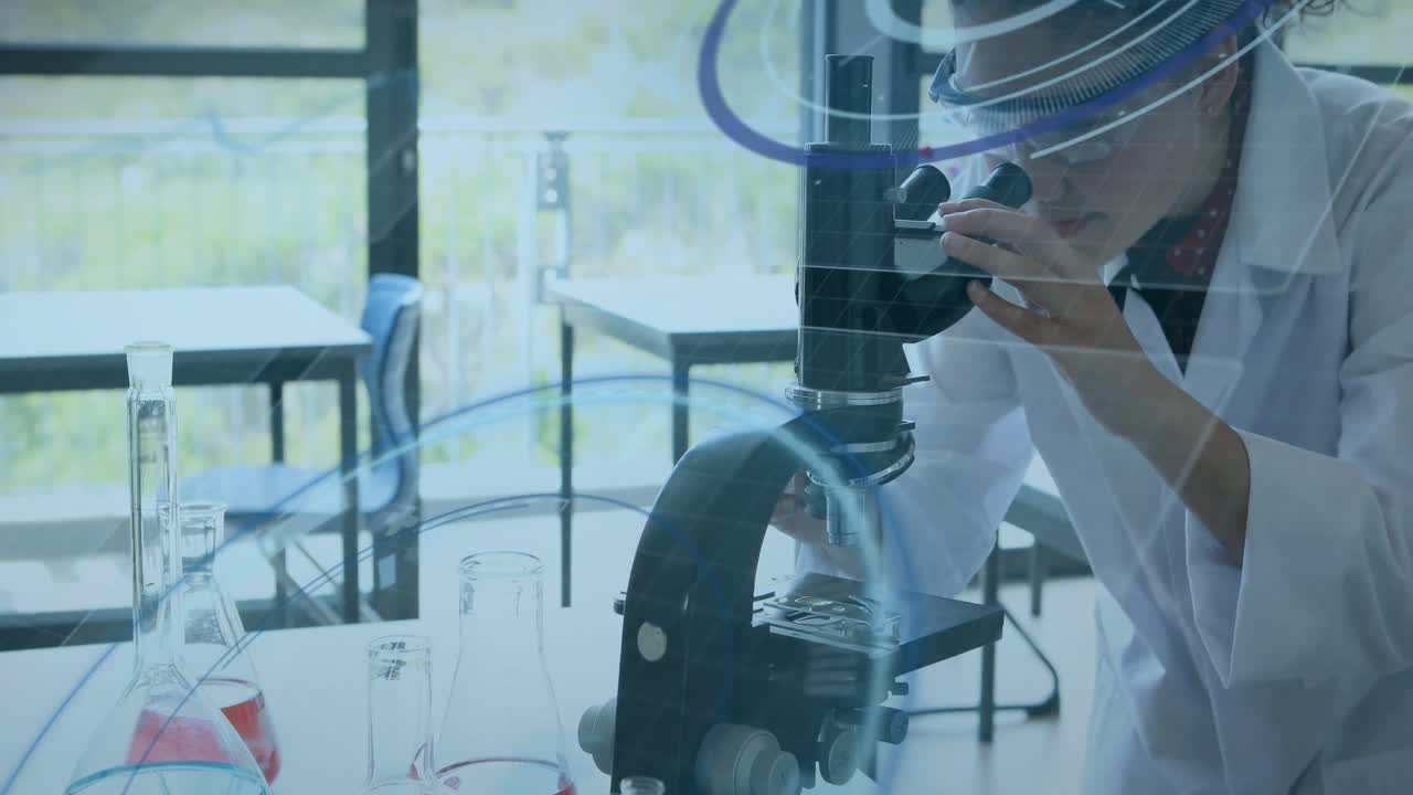 디지털 인터페이스의 애니메이션과 데이터 처리