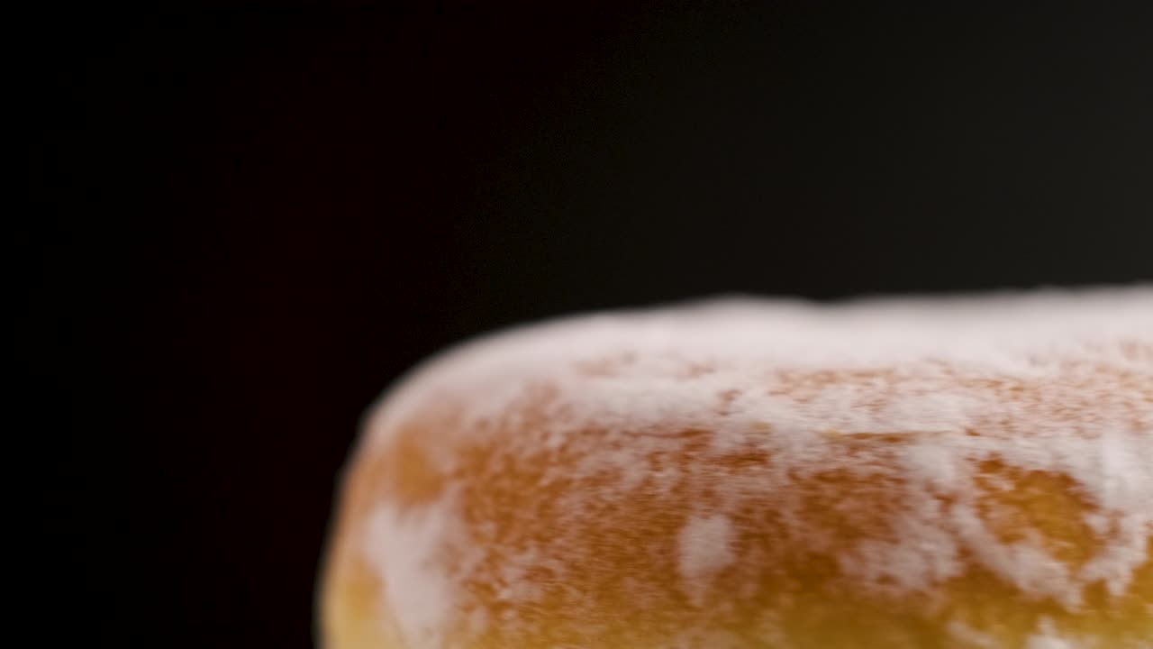 un donut dulce y delicioso.