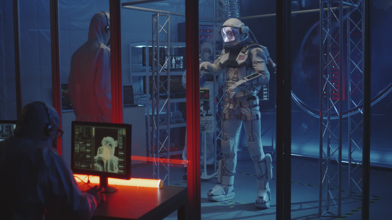 Astronaut Testing in a Controlled Laboratory Environment