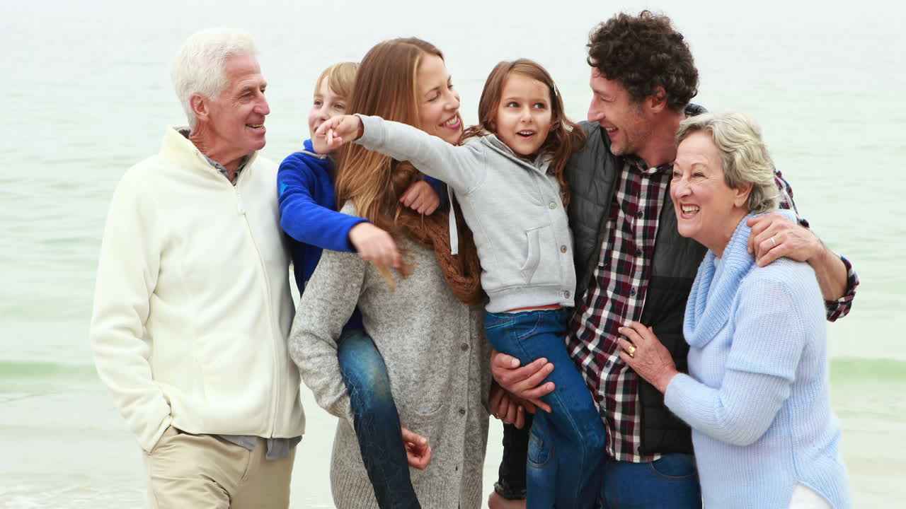 행복한 가족의 초상화