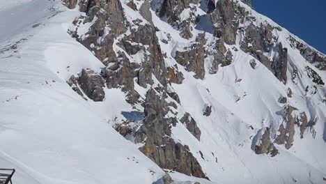 vista desde flexenbahn en zürs, vorarlberg, austria