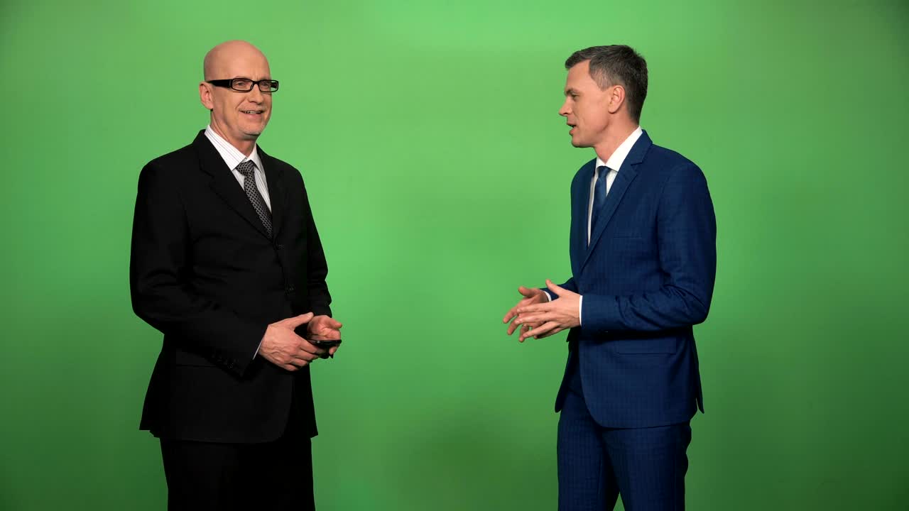 두 사업가의 대화