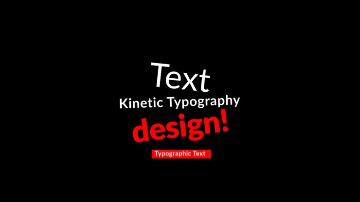 Motion Graphics Typography