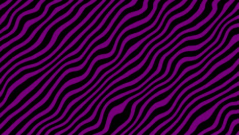 líneas de onda abstractas, líneas de partículas turbulencia, red de conexión de partículas, patrón de onda, curva de glitch de prisma de patrón, color rosa