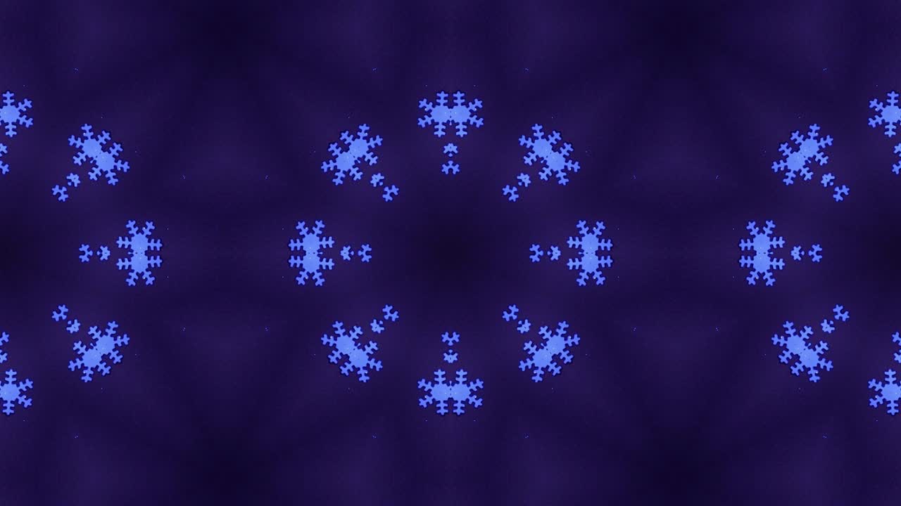 New Year background. Beautiful kaleidoscope texture