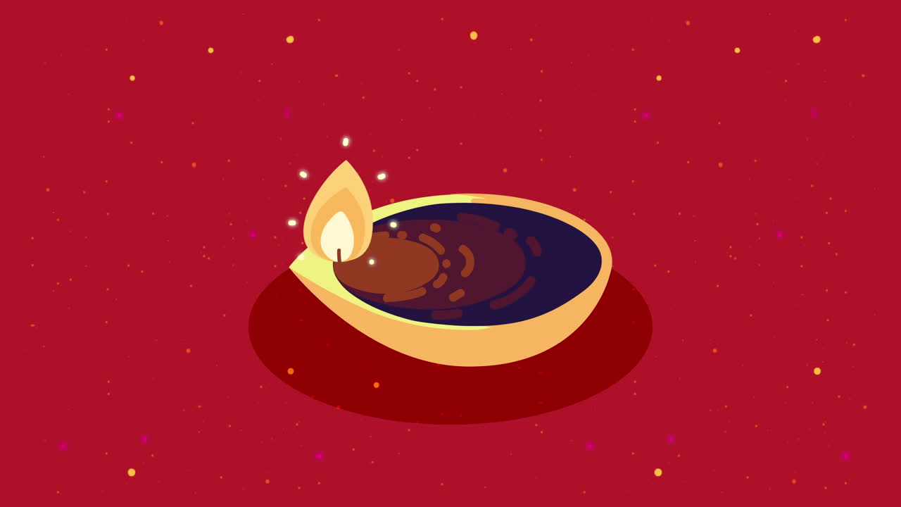 bhai dooj celebración con la lámpara