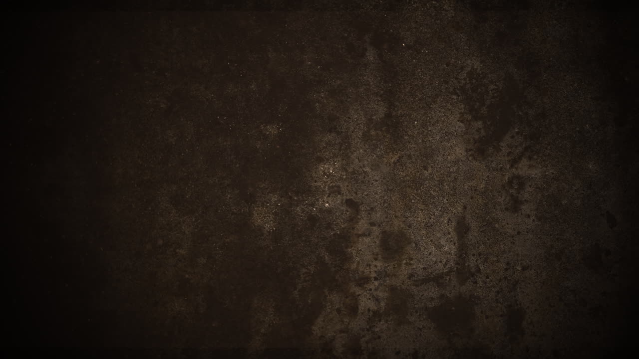 Light effect and moving camera on grunge texture