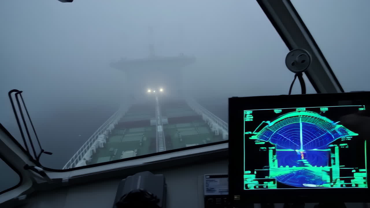 Ship Navigation in Dense Fog