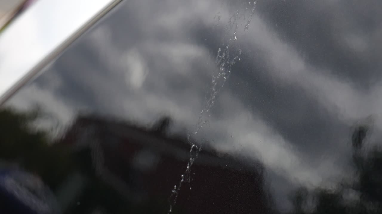 Close up of damage left from bird droppings