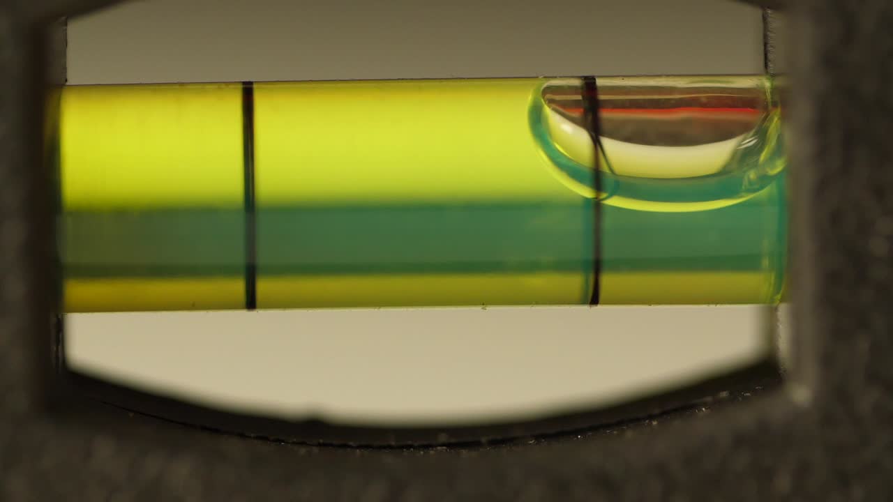 primer plano a nivel de las burbujas