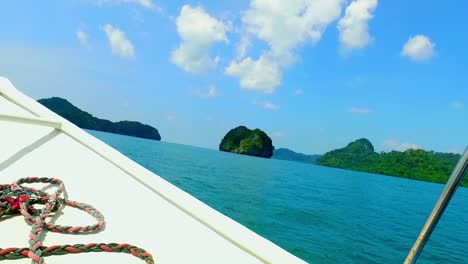 speed boat in langkawi island, malaysia