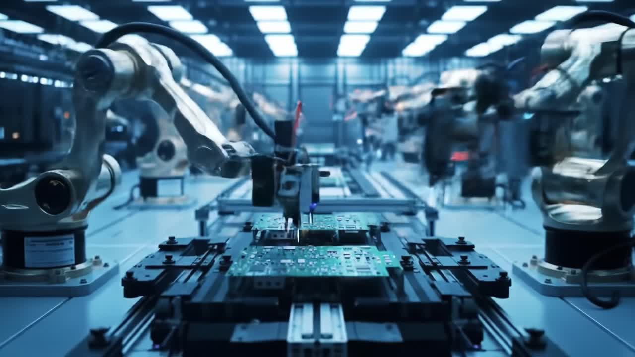 Automated Electronics Assembly Line