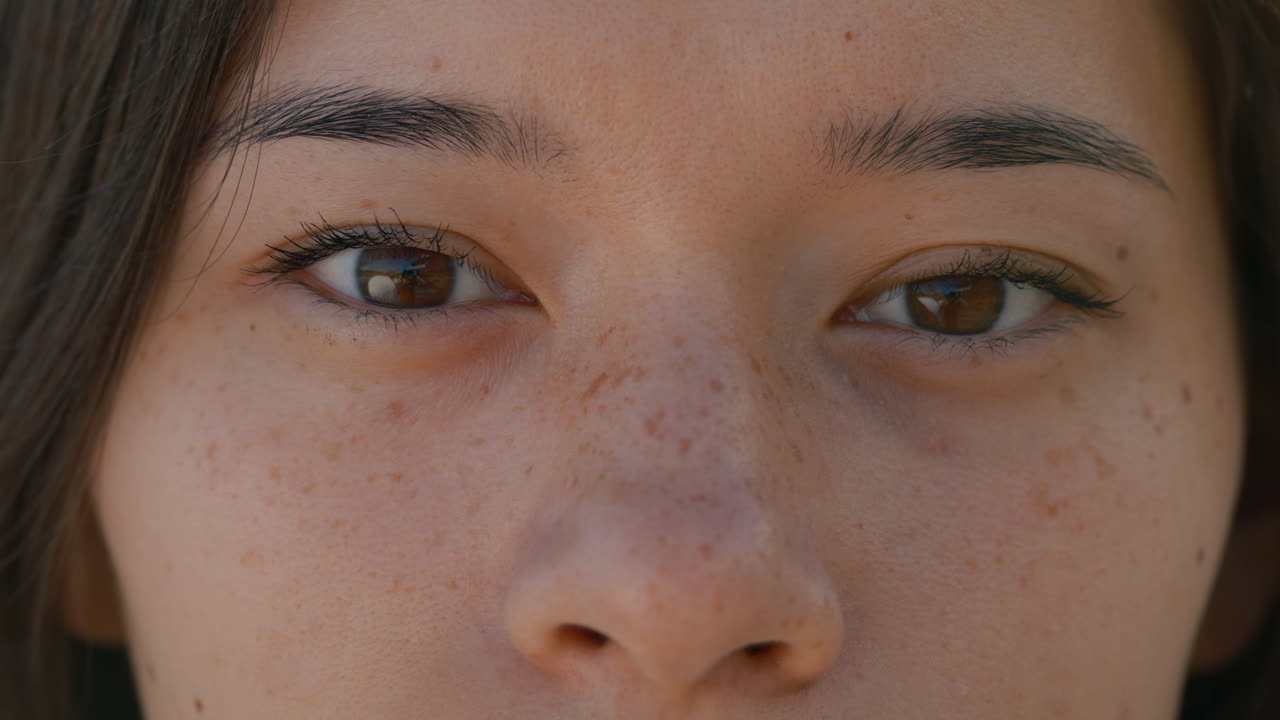 primer plano de la cara de una mujer