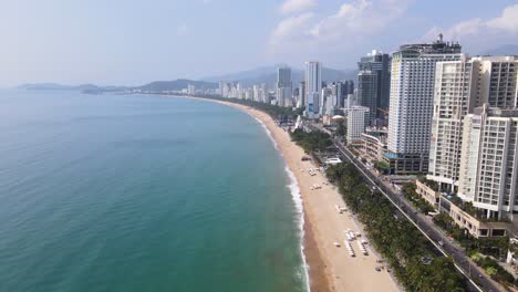 Ciudad-Costera-De-Nha-Trang---Vietnam-En-El-Amanecer-De-La-Mañana