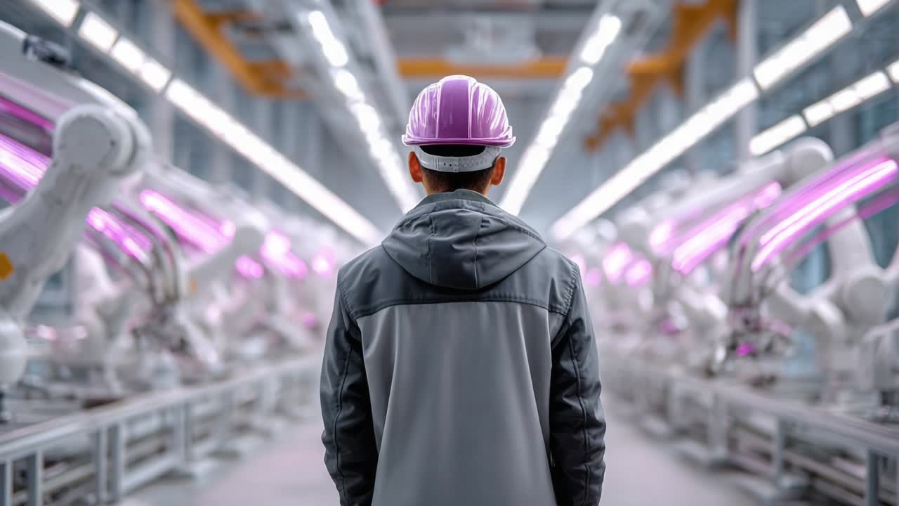 Automation in a Modern Factory