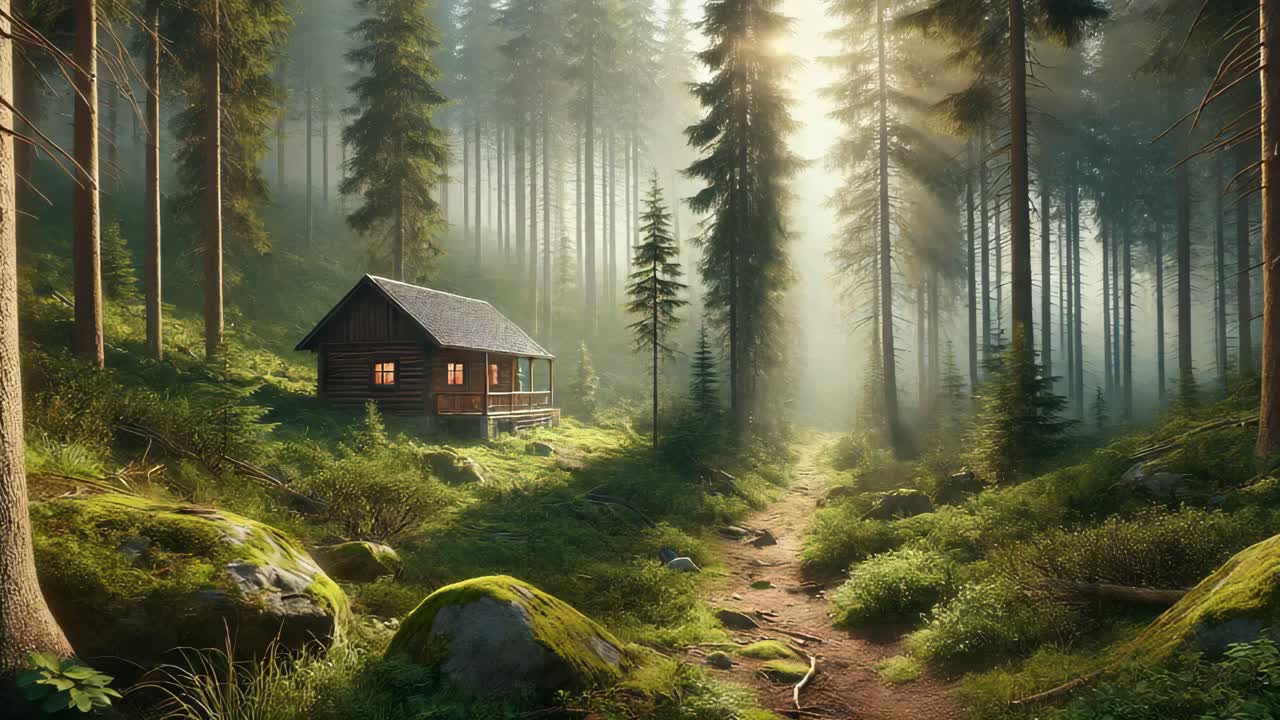 Misty Forest Cabin