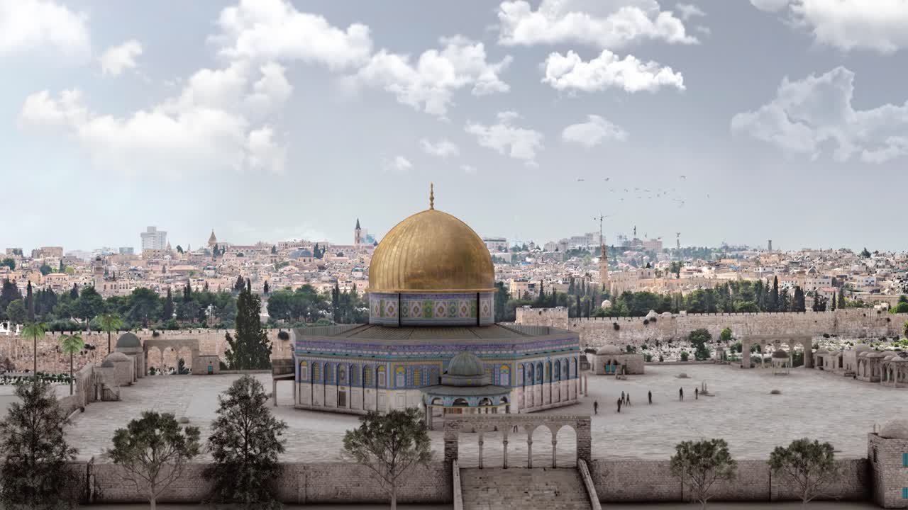 cúpula de la roca en jerusalem